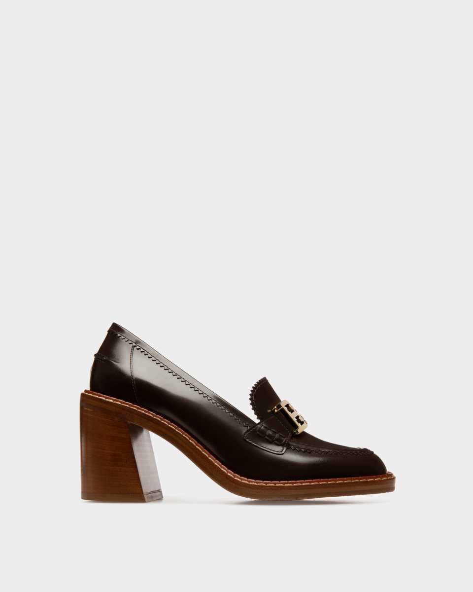 Bally Ellyane Leather Pumps Black | ZBWJO8729