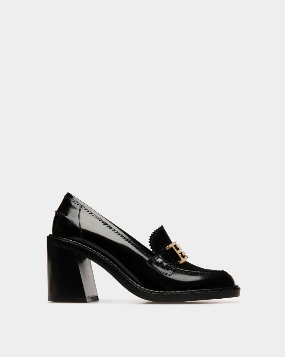 Bally Ellyane Leather Pumps Black | ZBWJO8729