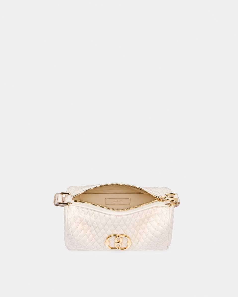 Bally Emblem Minibag White | OJUHP8432