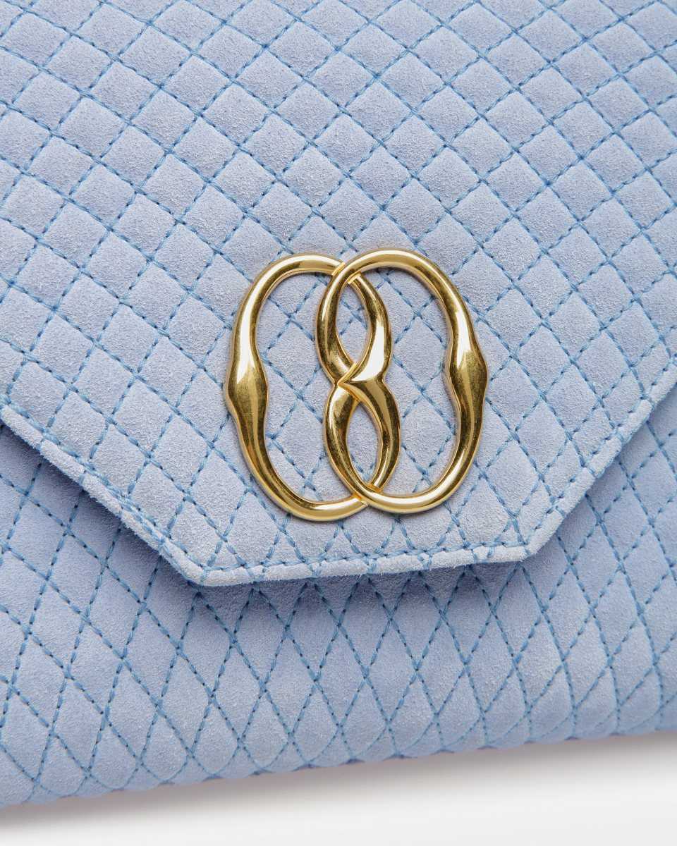 Bally Emblem Top Handle Blue | MKTLR6543