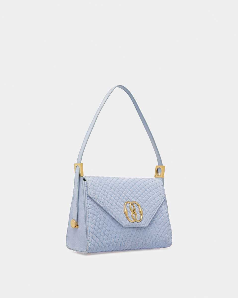 Bally Emblem Top Handle Blue | MKTLR6543