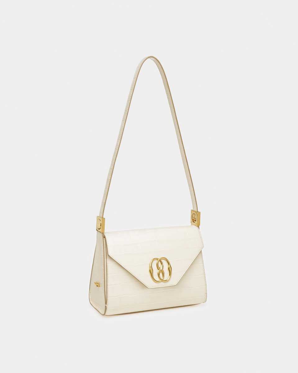 Bally Emblem Top Handle White | EINUW5287