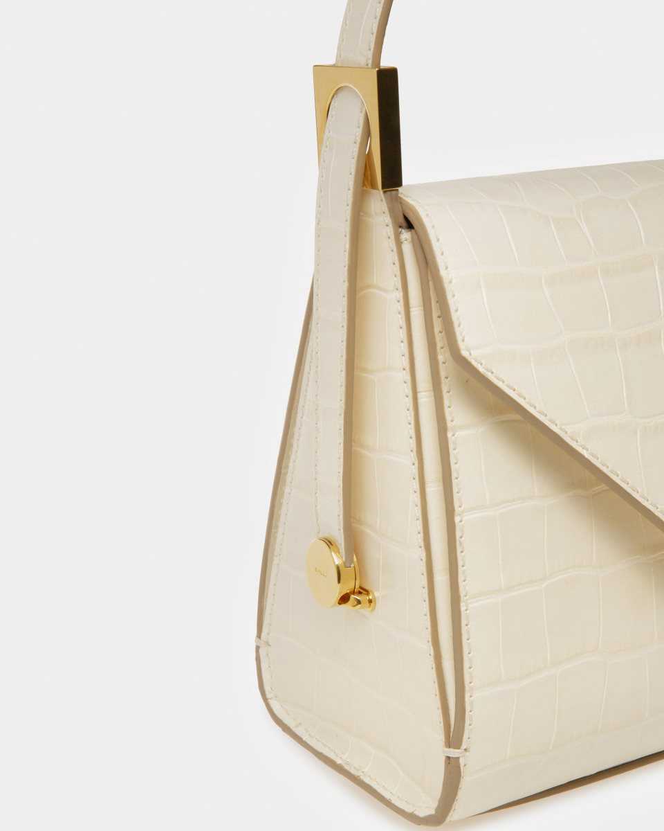 Bally Emblem Top Handle White | EINUW5287