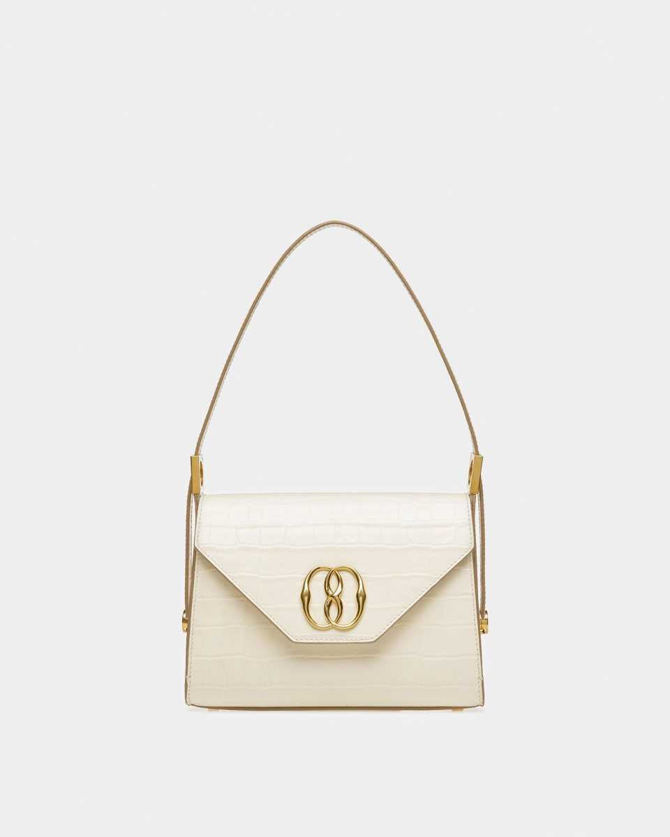 Bally Emblem Top Handle White | EINUW5287