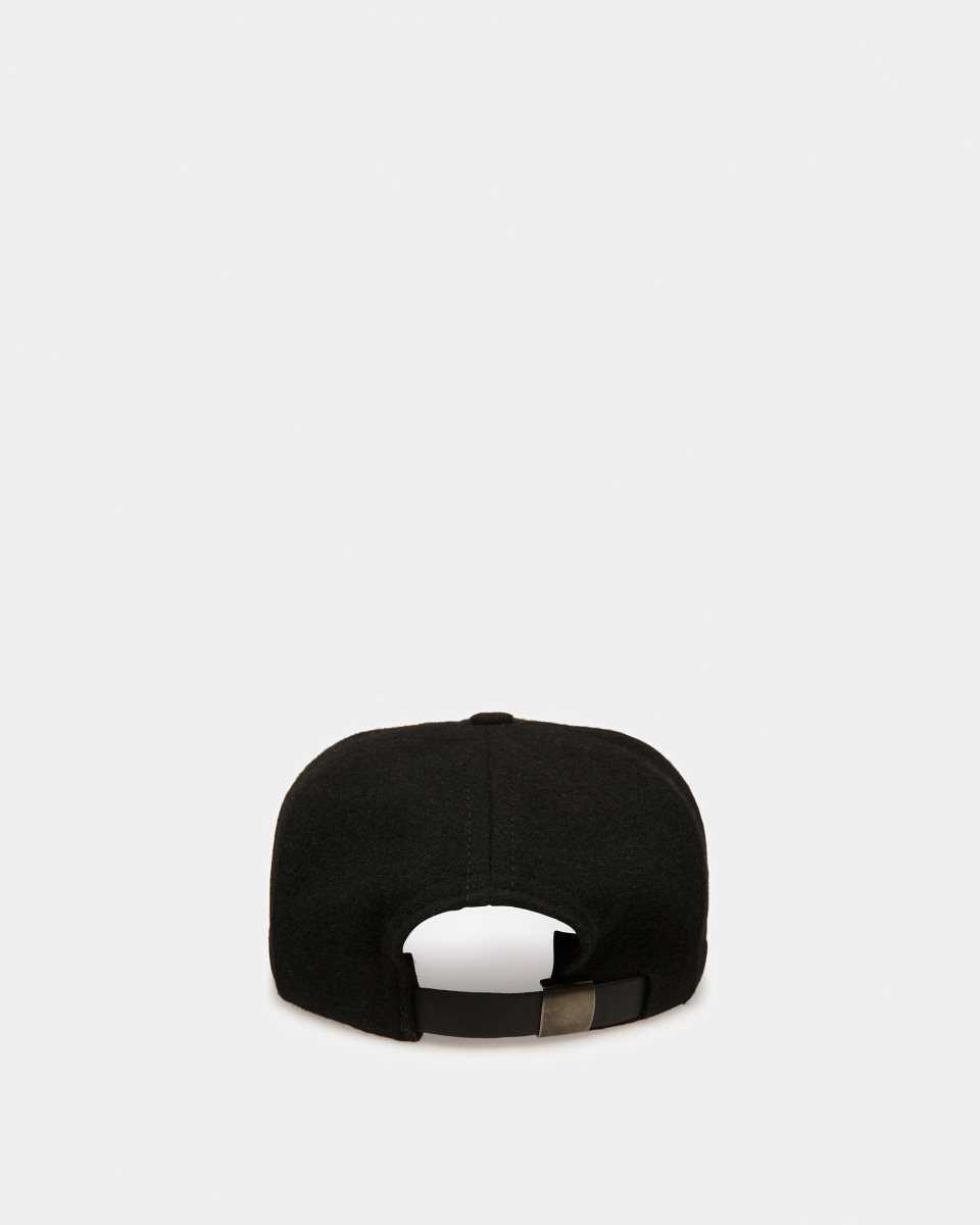 Bally Embroidered Baseball Hat Black | CDVAJ5601