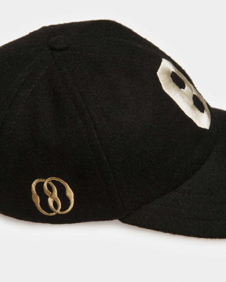 Bally Embroidered Baseball Hat Black | CDVAJ5601