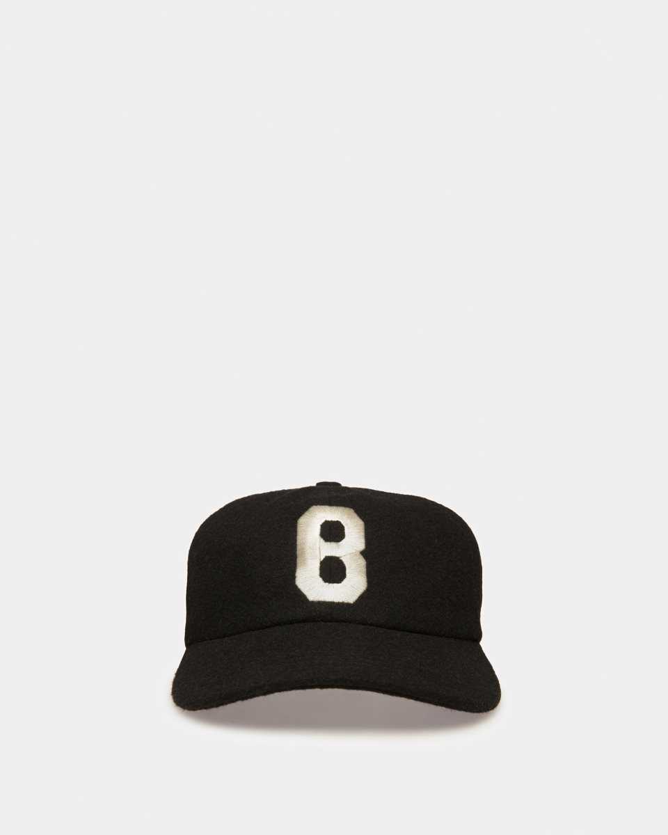 Bally Embroidered Baseball Hat Black | CDVAJ5601