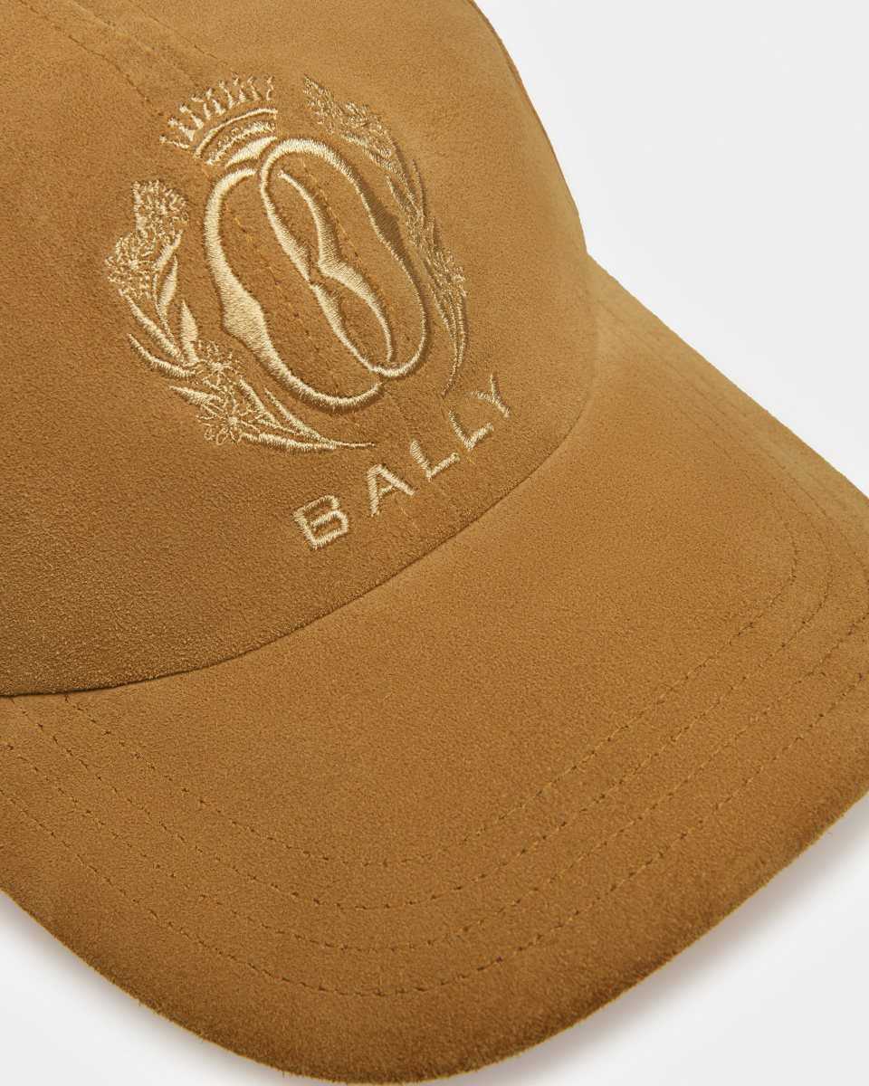 Bally Embroidered Baseball Hat Brown | NKHBA4356