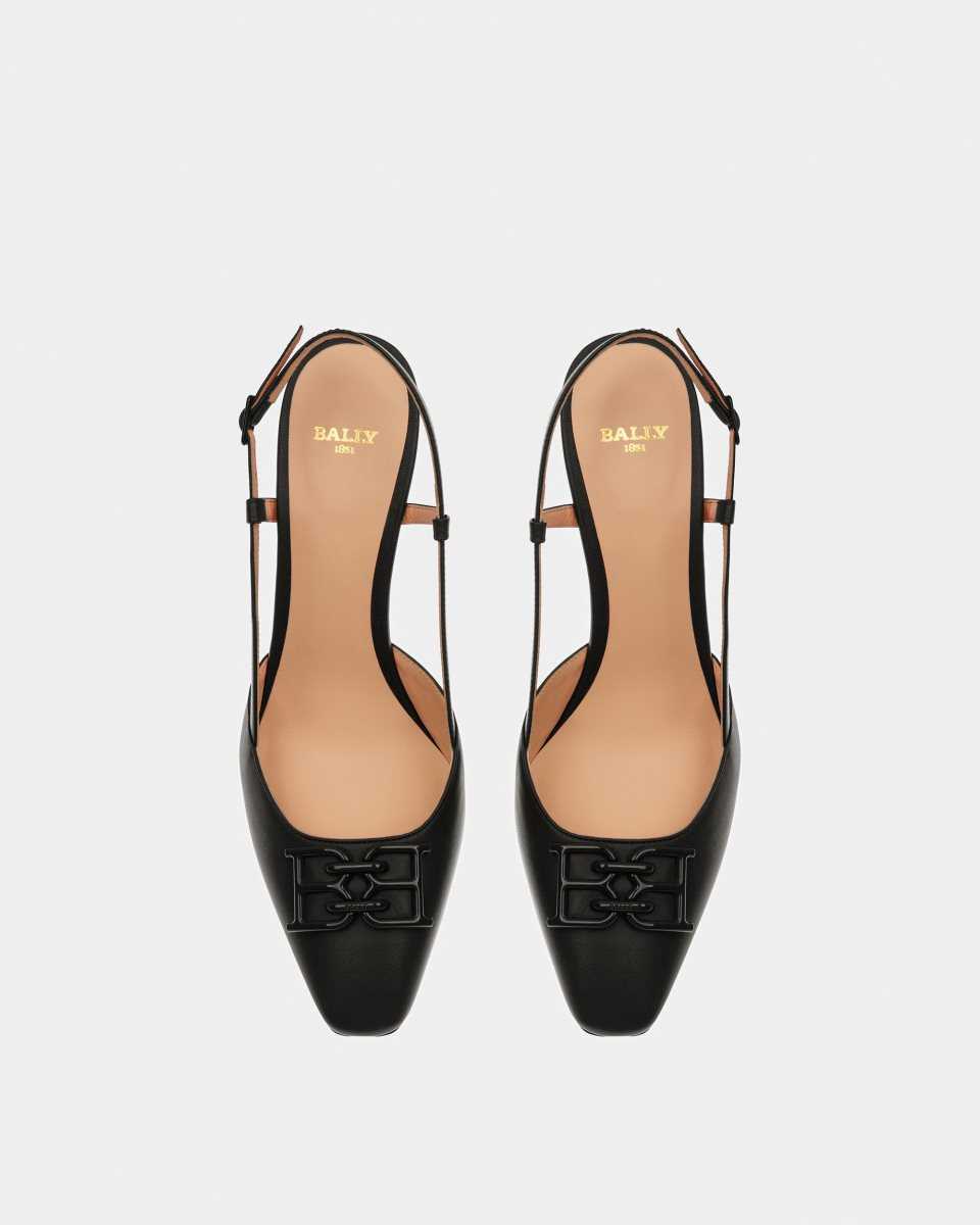 Bally Eva Leather Pumps Black | IXOWP6195