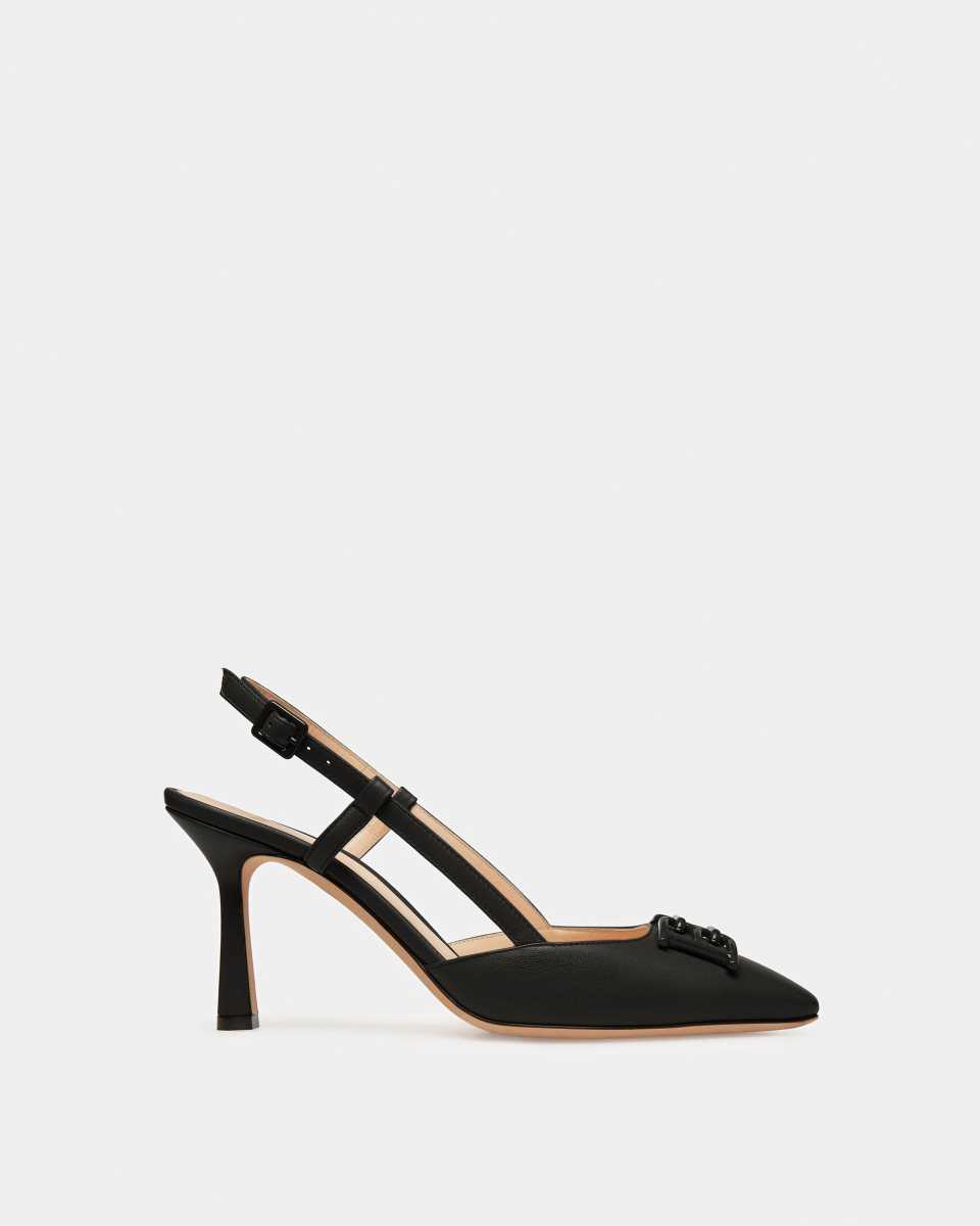 Bally Eva Leather Pumps Black | IXOWP6195