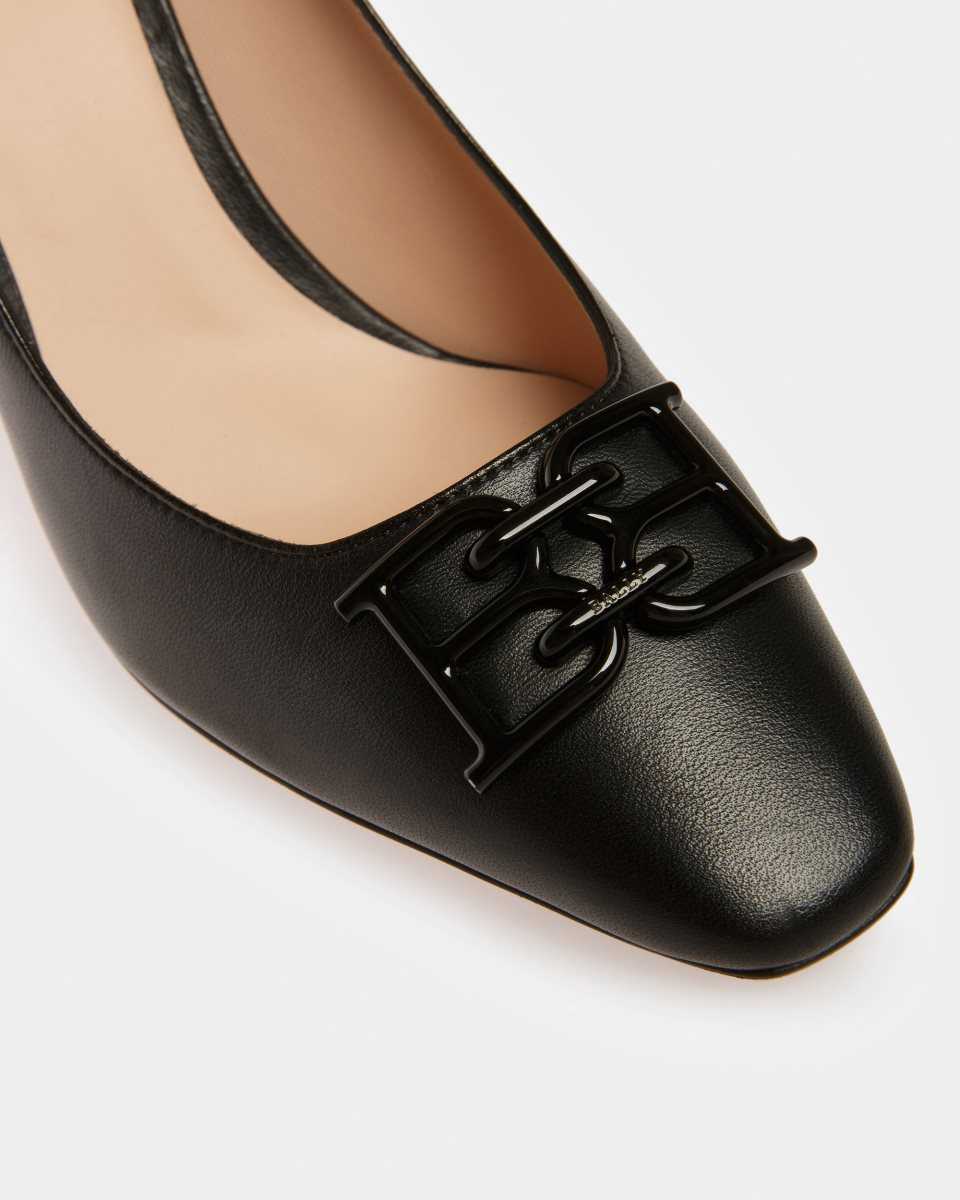 Bally Evanca Leather Pumps Black | NTDGO2465