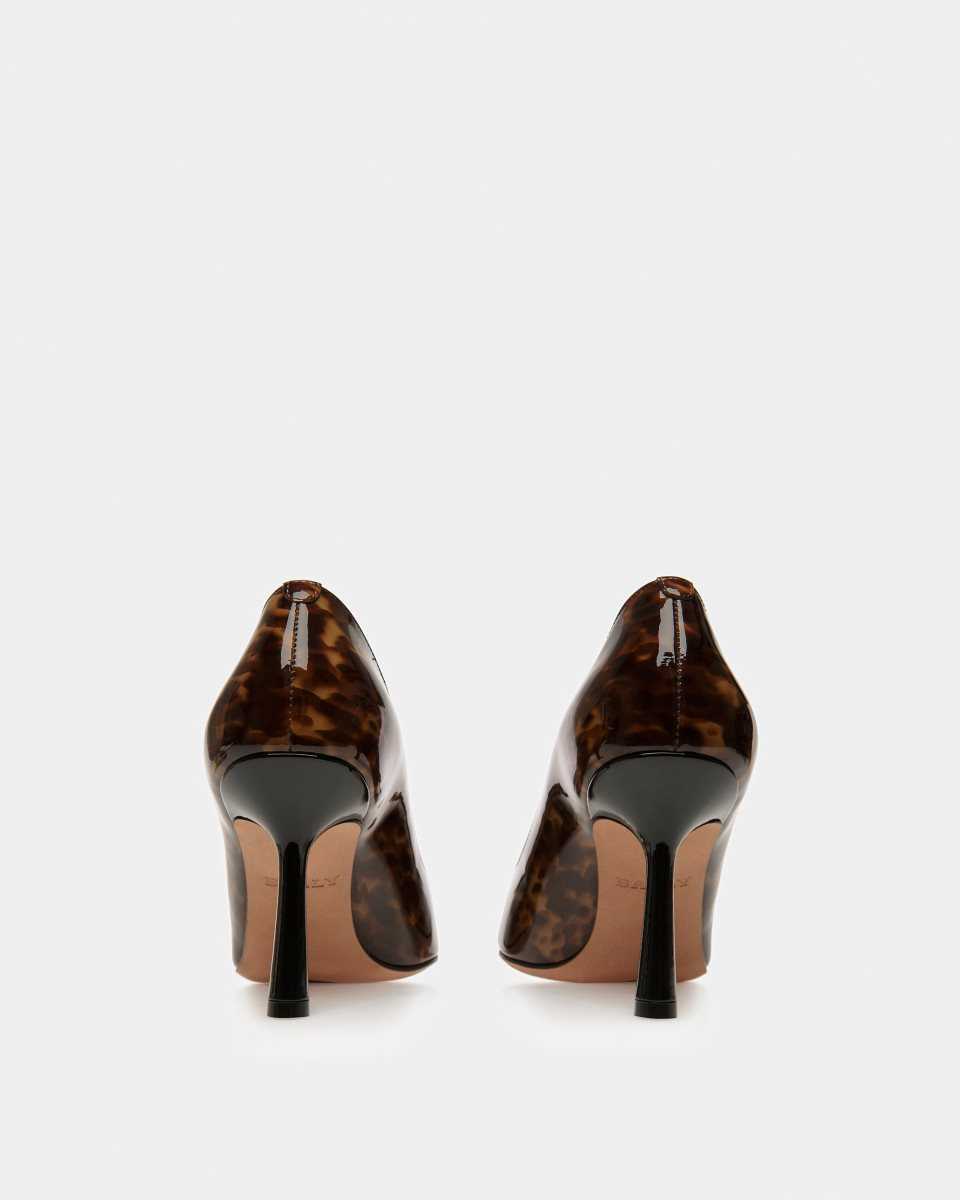 Bally Evanca Leather Pumps Brown | MXRPD3670