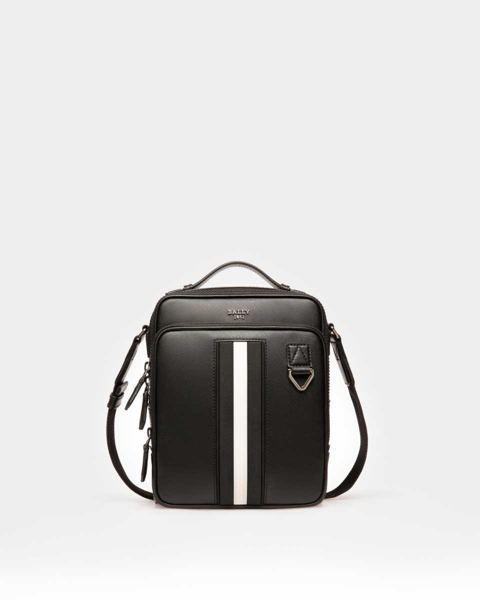 Bally Faara Nylon Crossbody Bag Black | DOCQL1640