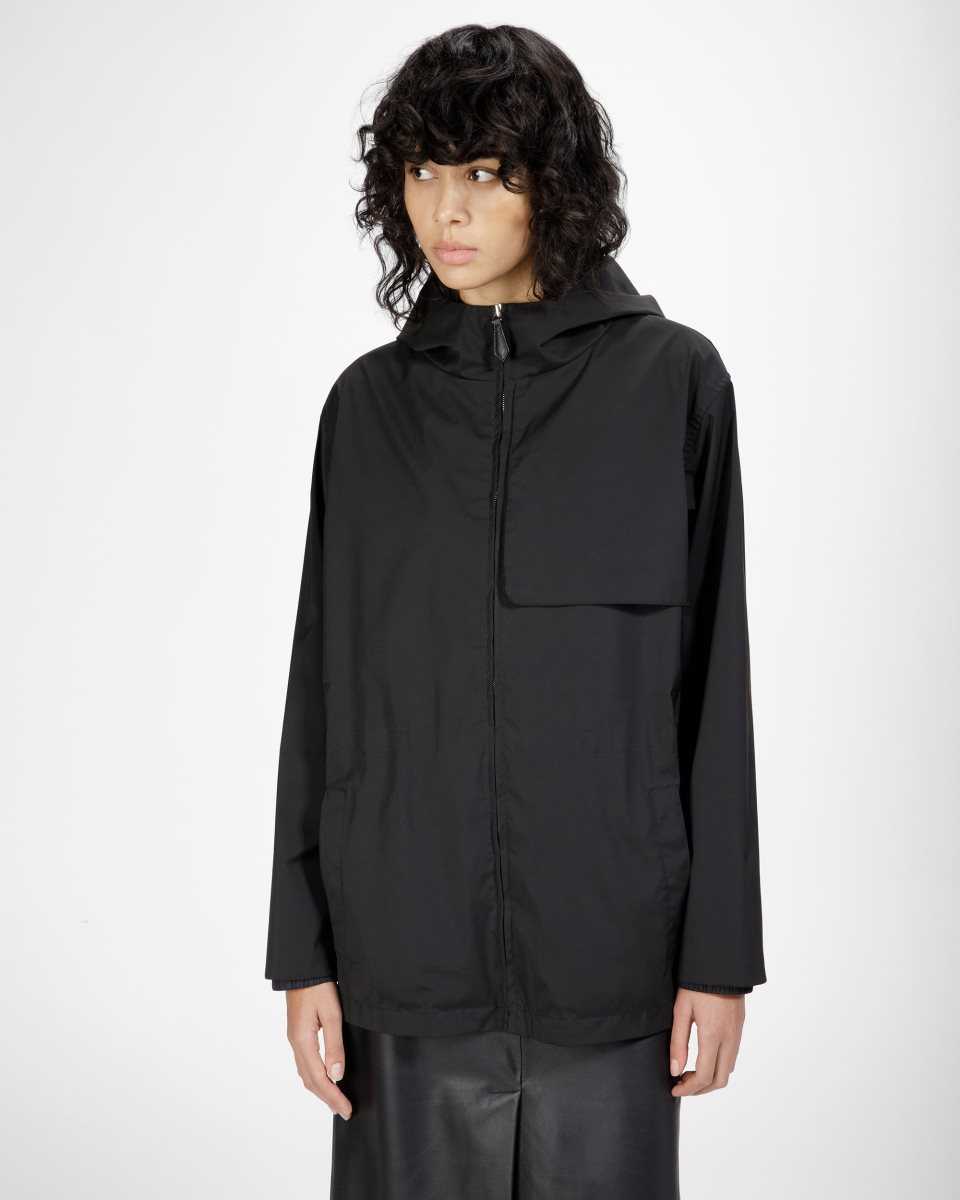 Bally Fabric Blouson Bomber Jacket Black | SHVNY2786