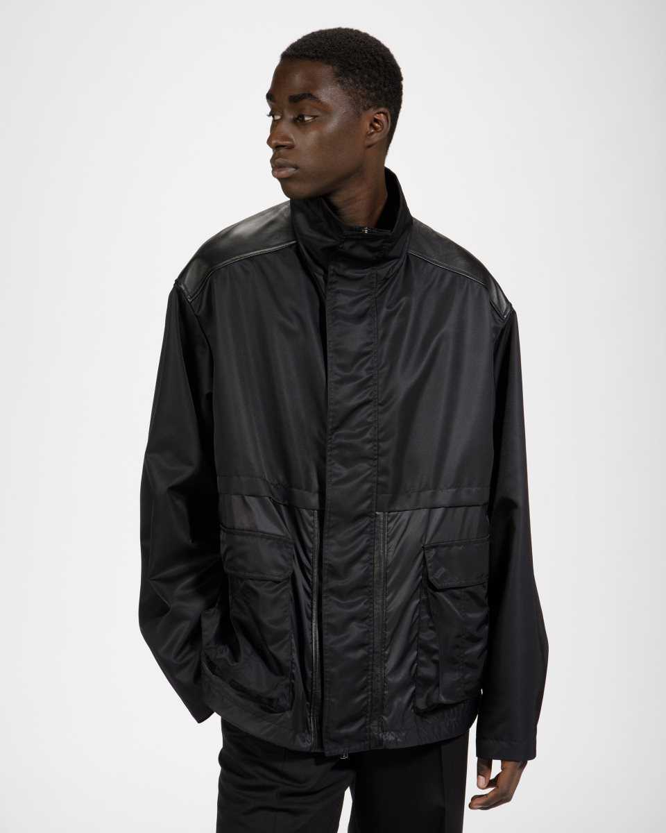 Bally Fabric Blouson Bomber Jacket Black | SHVNY2786