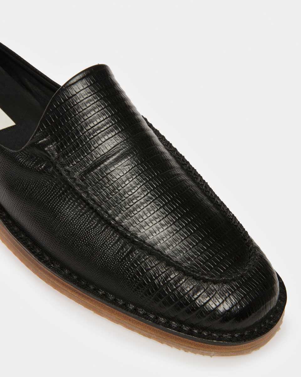 Bally Fosko Leather Slippers Black | ZUVXS1703