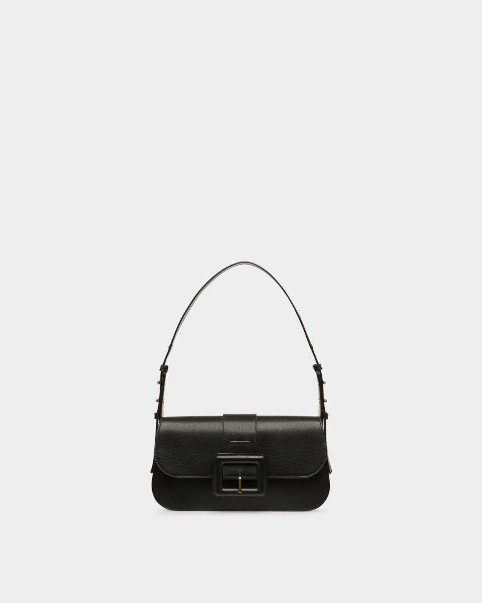 Bally Hakab Leather Bum Bag Black | FUCDQ3842