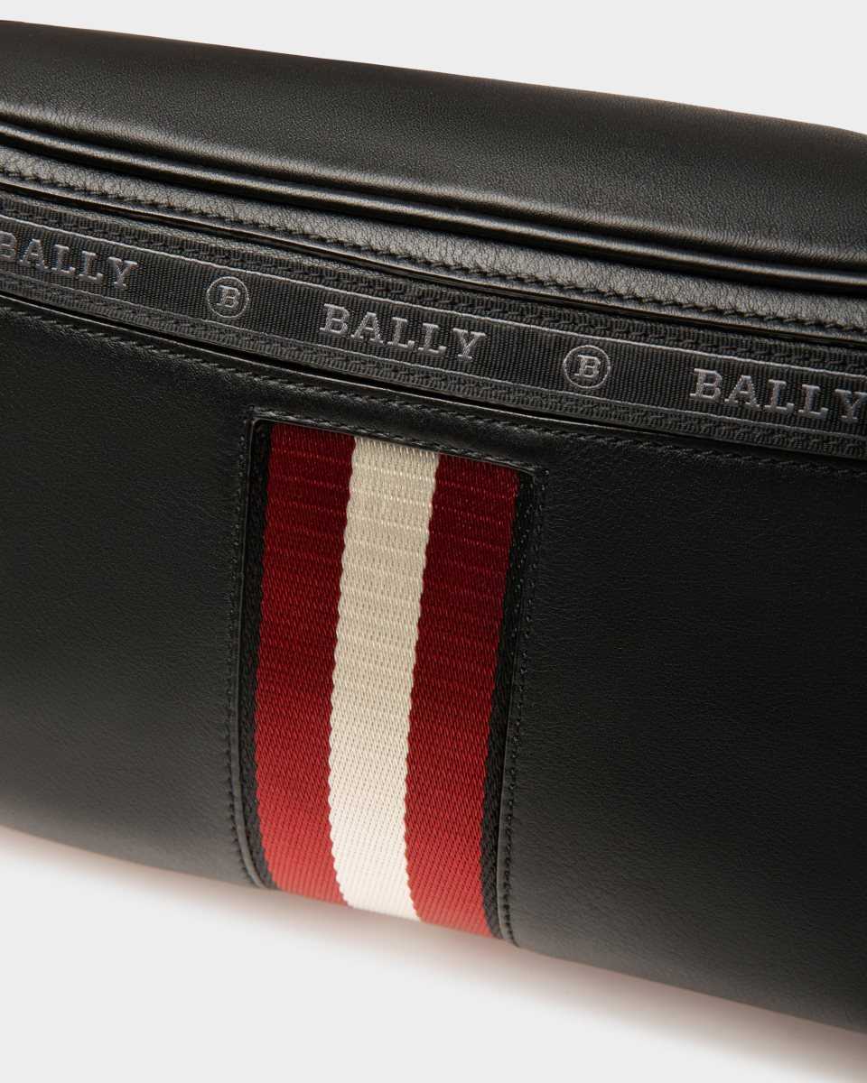 Bally Hakab Leather Bum Bag Black | JMKDE4281