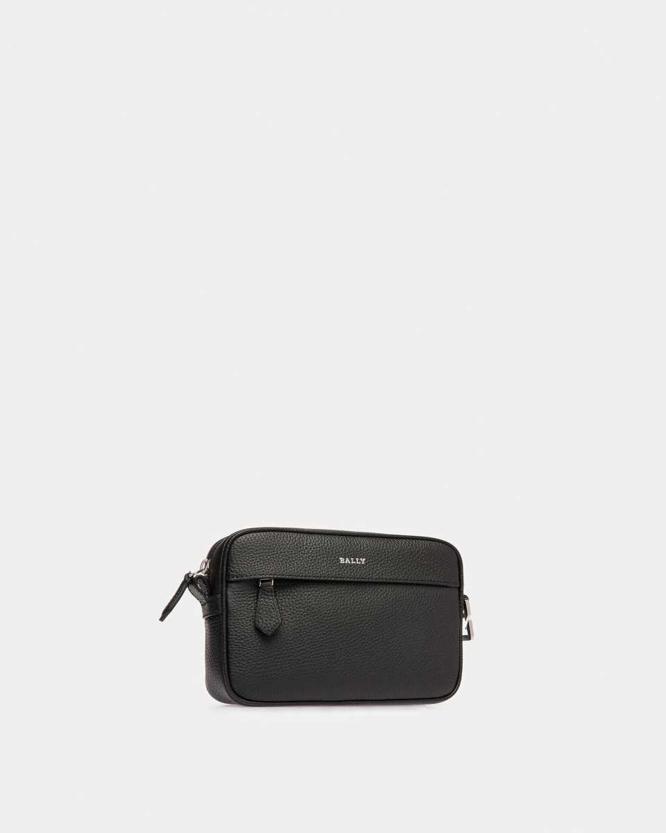 Bally Hakab Leather Bum Bag Black | JMKDE4281