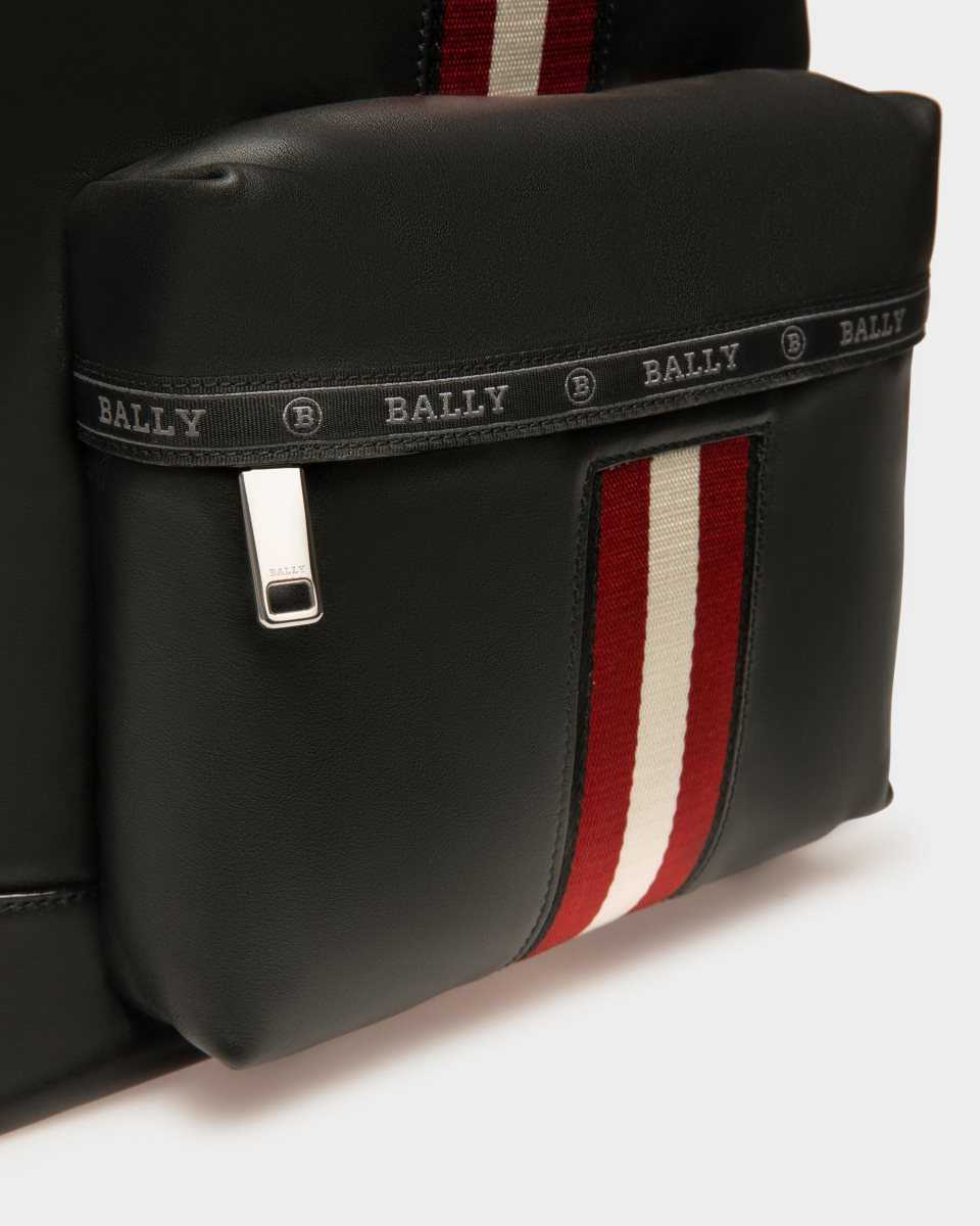 Bally Harper Leather Backpack Black | DSIWJ7296