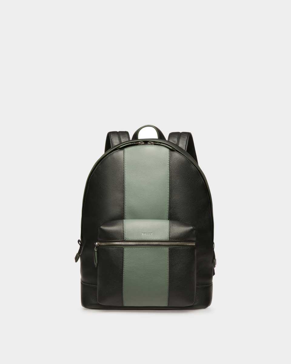 Bally Harper Leather Backpack Black | DSIWJ7296