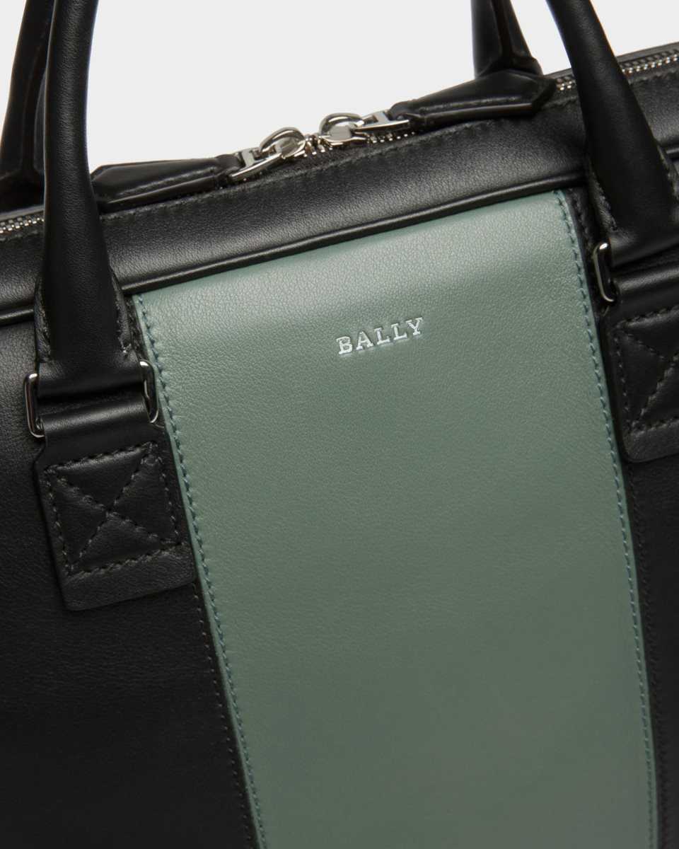 Bally Hesines Leather Business Bag Multicolor | NPYMR3864