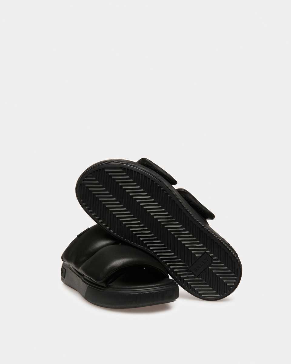 Bally Joey Leather Sandals Black | IETPU2705