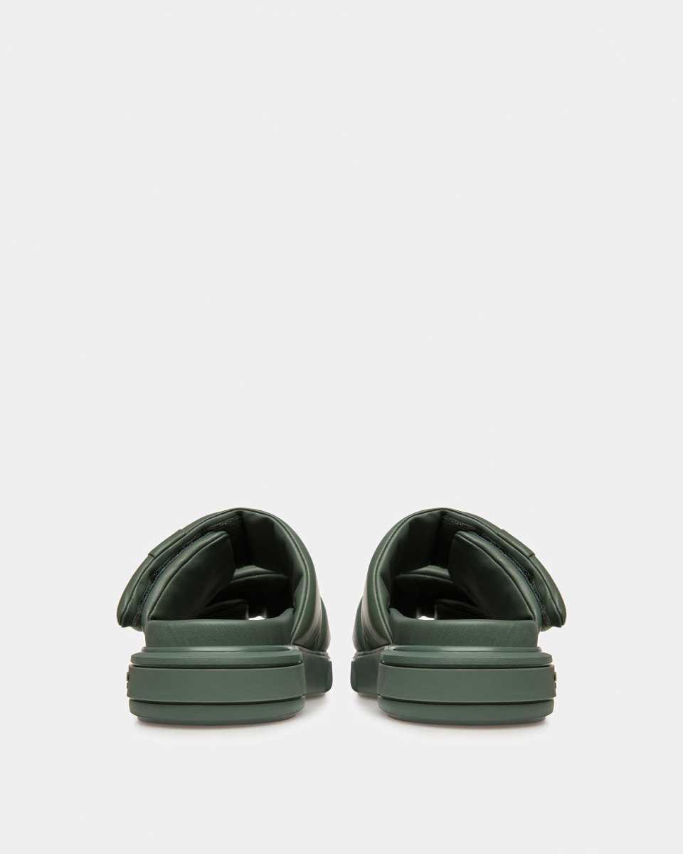 Bally Joey Leather Sandals Green | DSLYU0129