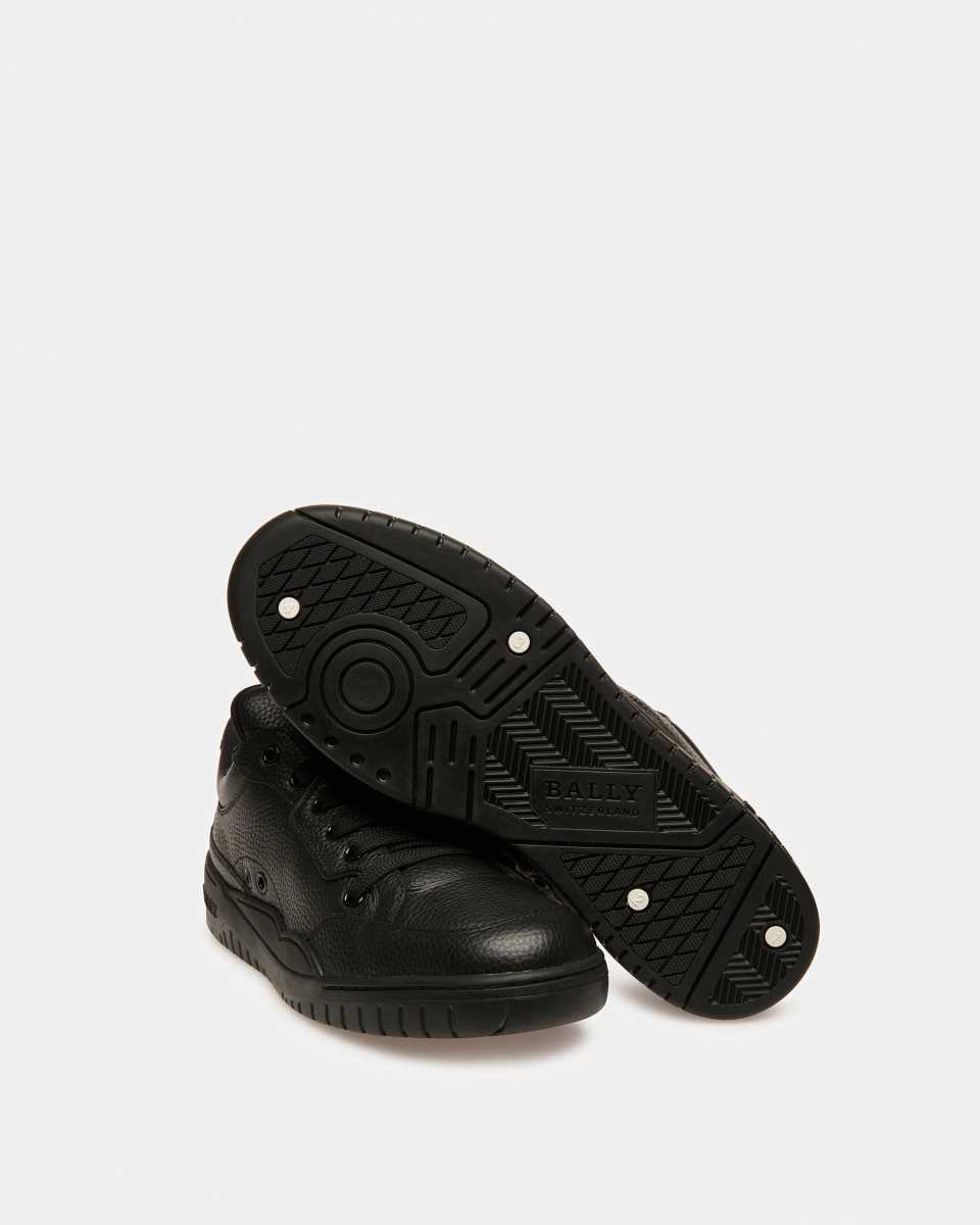 Bally Kiro Leather Sneakers Black | EOGIR0913