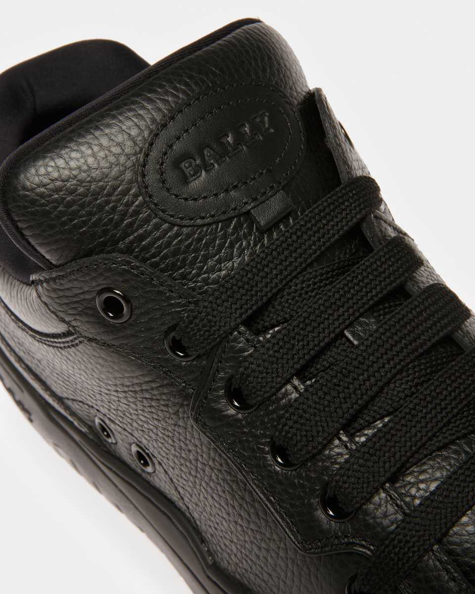 Bally Kiro Leather Sneakers Black | EOGIR0913