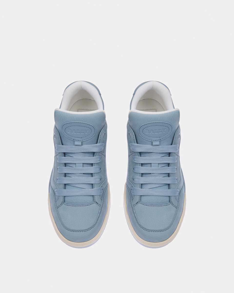 Bally Kiro Leather Sneakers Blue | EVPCJ5087