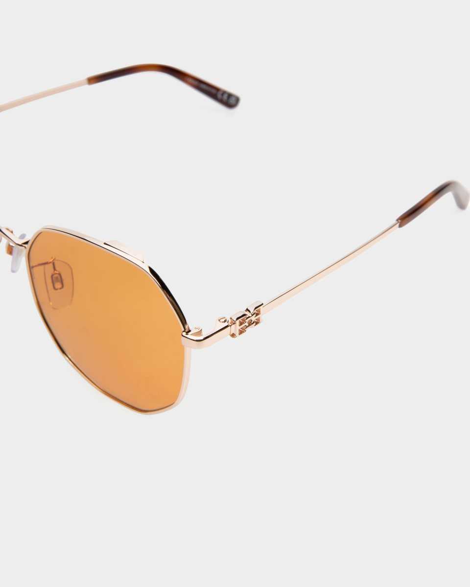 Bally Lauerz Metal Sunglasses Orange | KEMOA5628