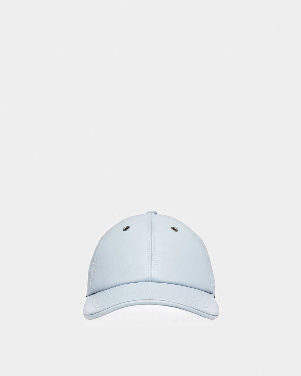 Bally Leather Baseball Hat Blue | KQXRZ6317