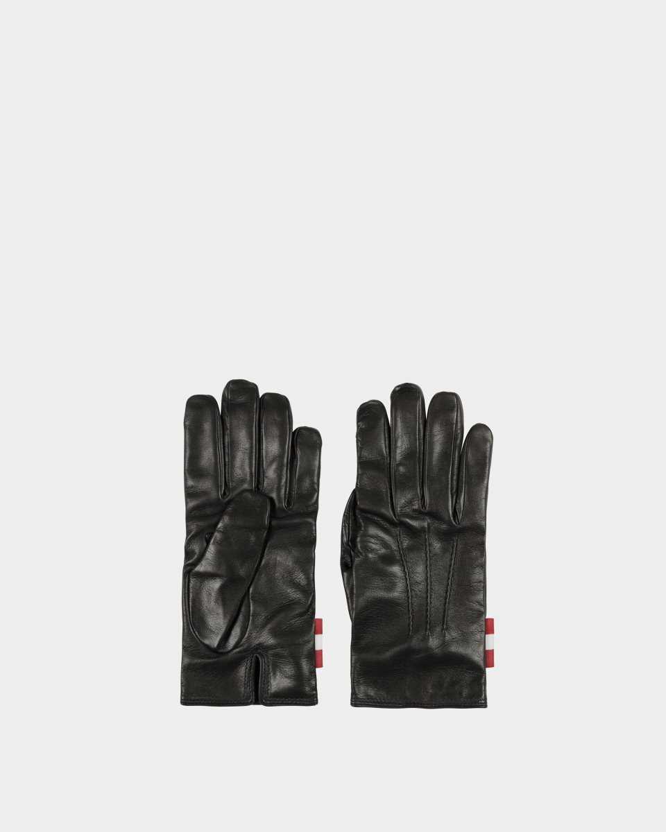 Bally Leather Gloves Black | AHVGN7139