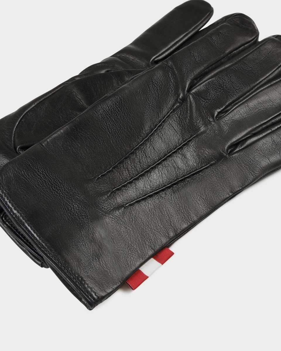 Bally Leather Gloves Black | ICTVH4208