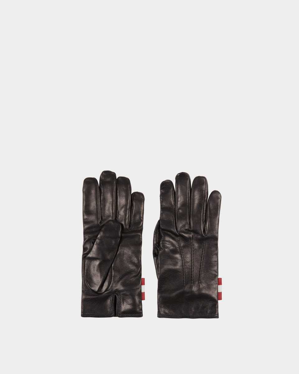 Bally Leather Gloves Blue | MXGLT2684