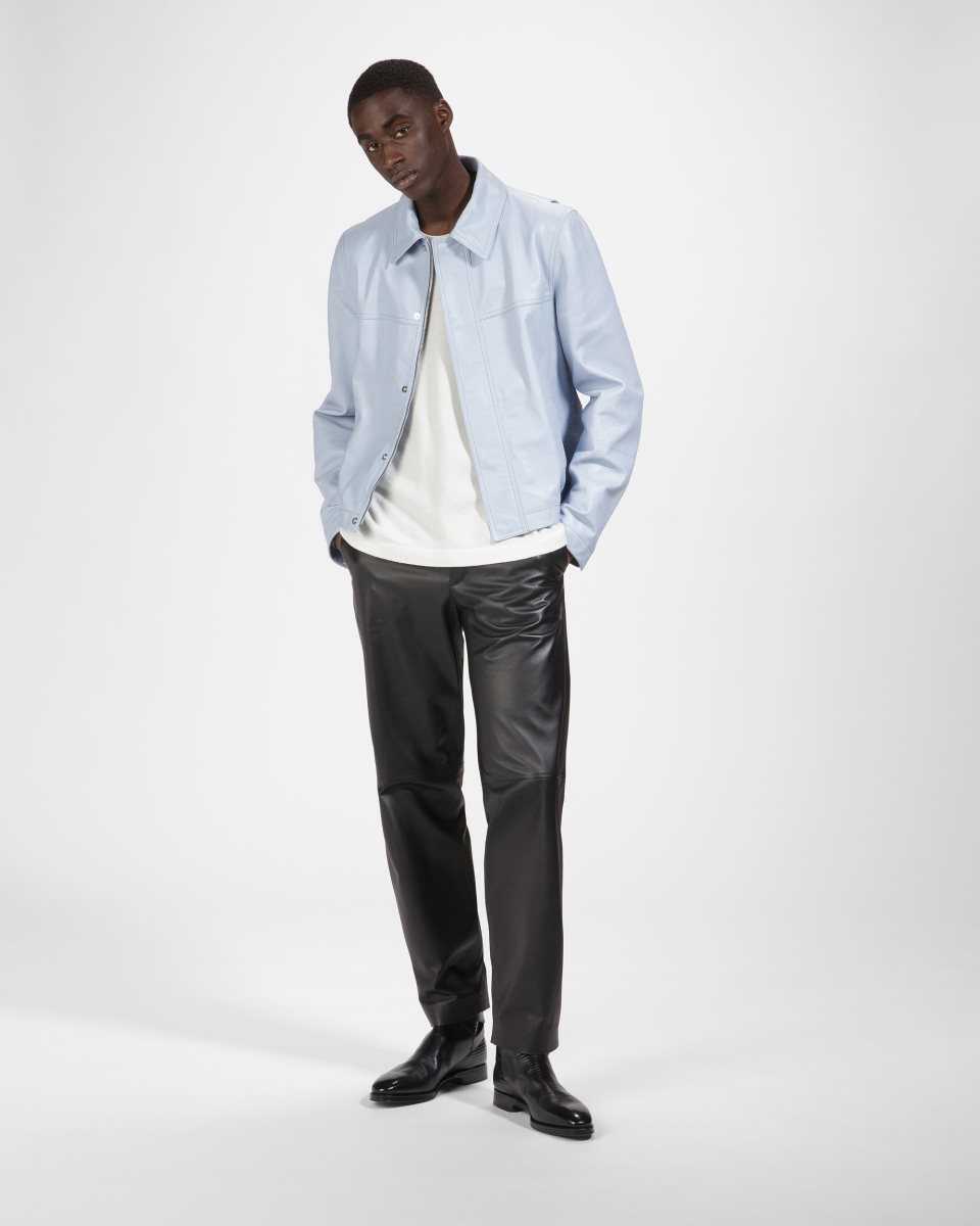 Bally Leather Trousers Black | RUWHO1753