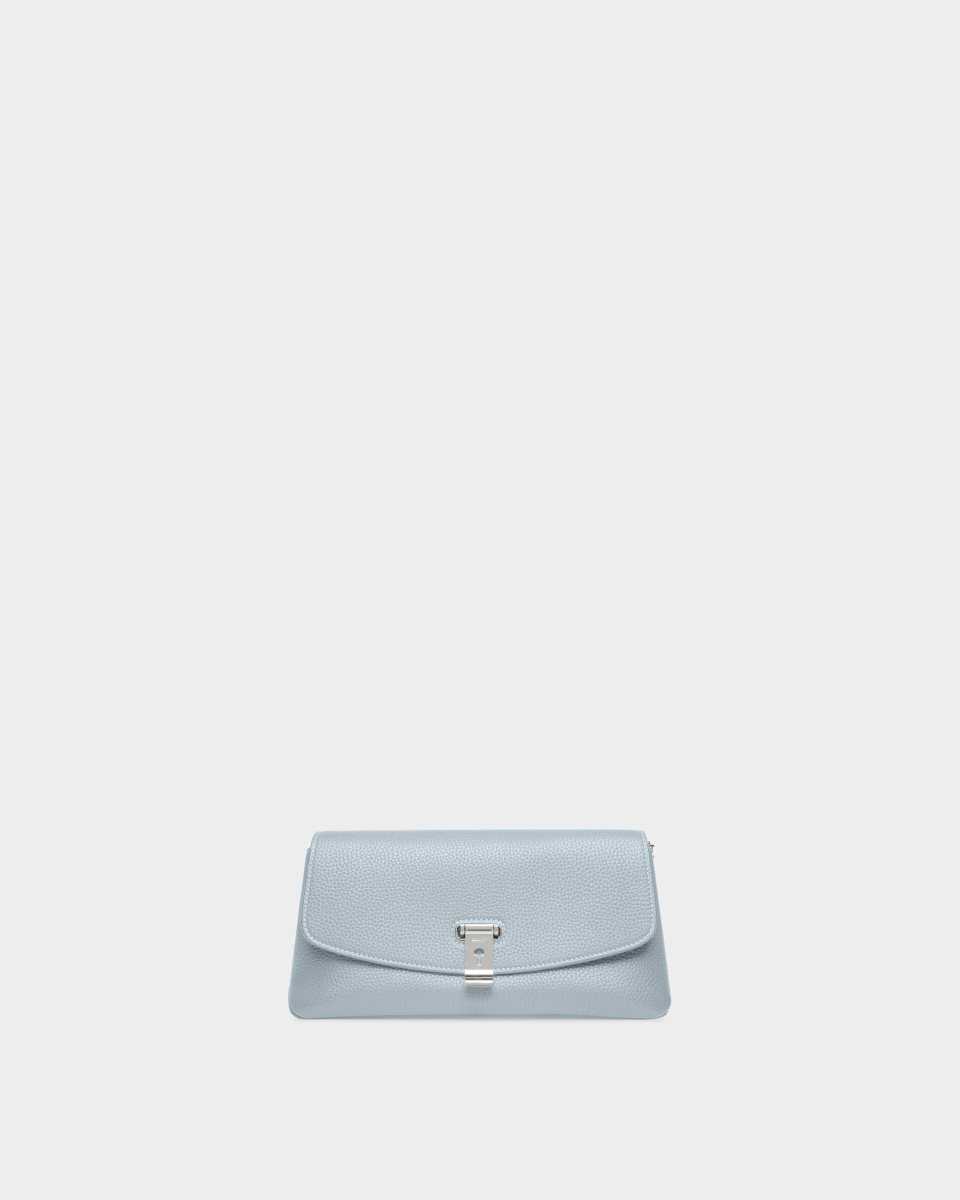 Bally Leena Leather Minibag Blue | ITKFJ2073