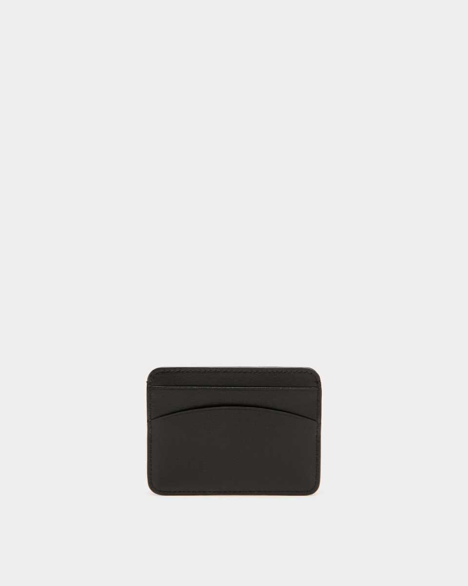 Bally Lexye Leather Card Holder Black | HXSRG8679