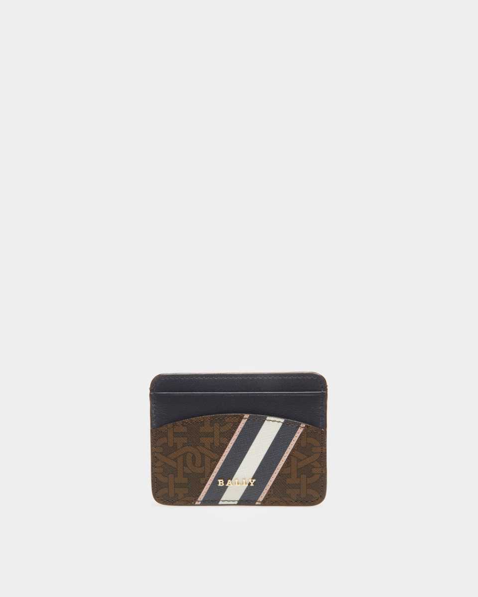 Bally Lexye Leather Card Holder Black | HXSRG8679