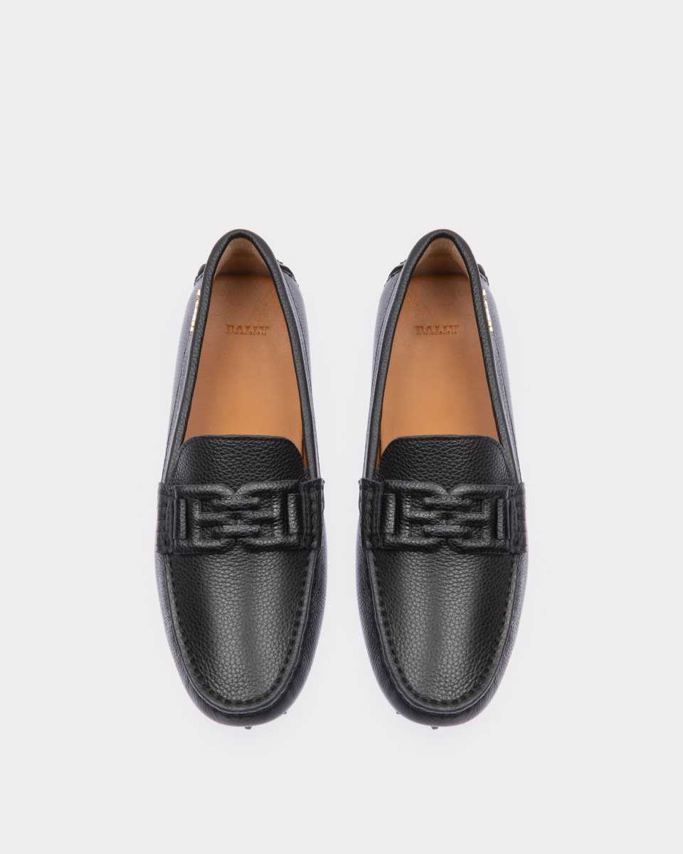 Bally Leyla Leather Drivers Black | OGQZC7615