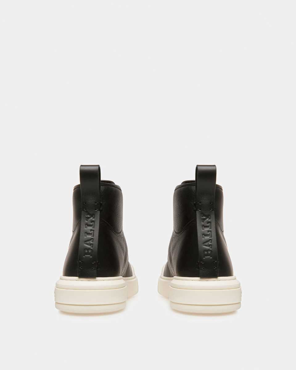 Bally Maren Leather Sneakers Black | ACUNP0972