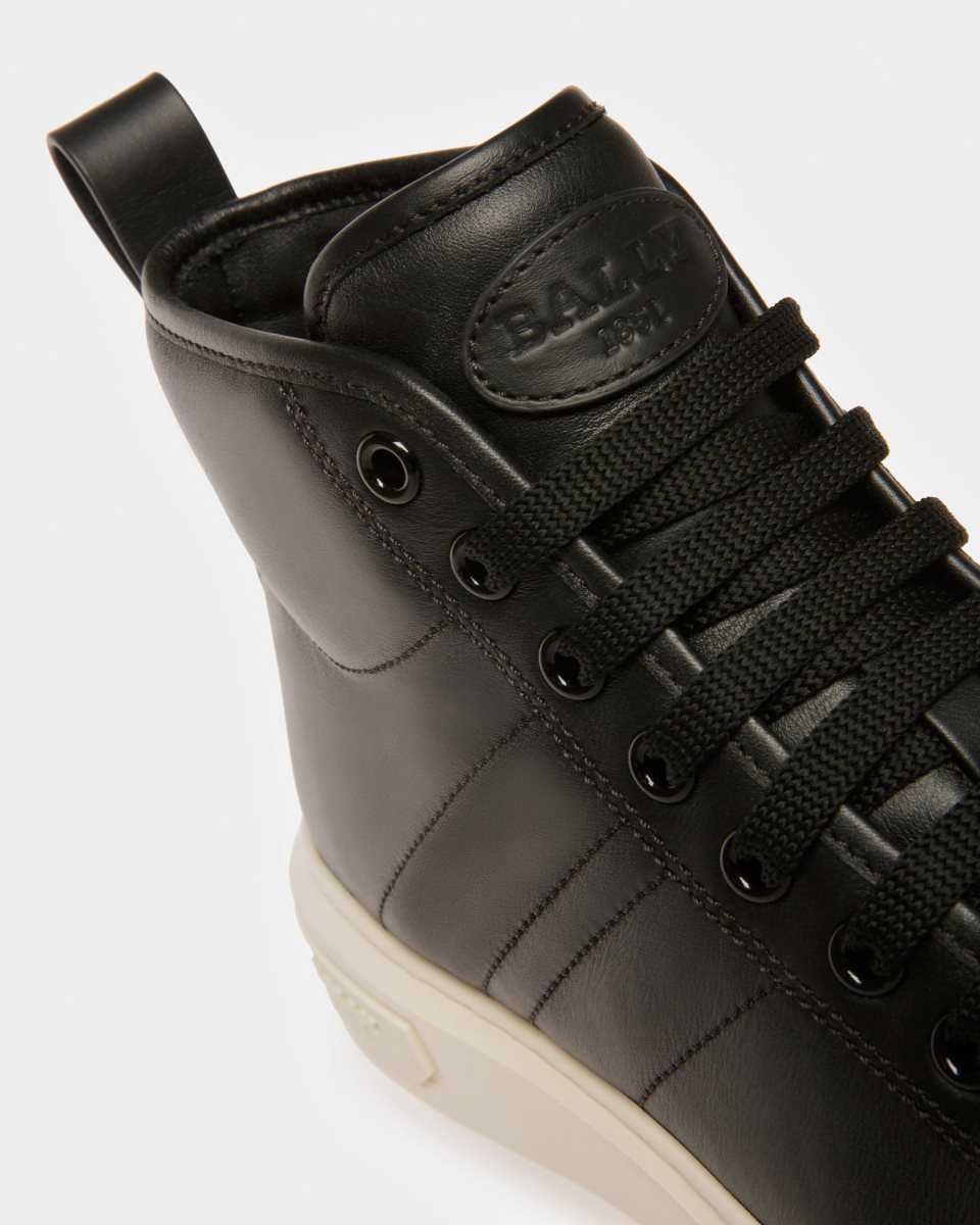 Bally Maren Leather Sneakers Black | ACUNP0972