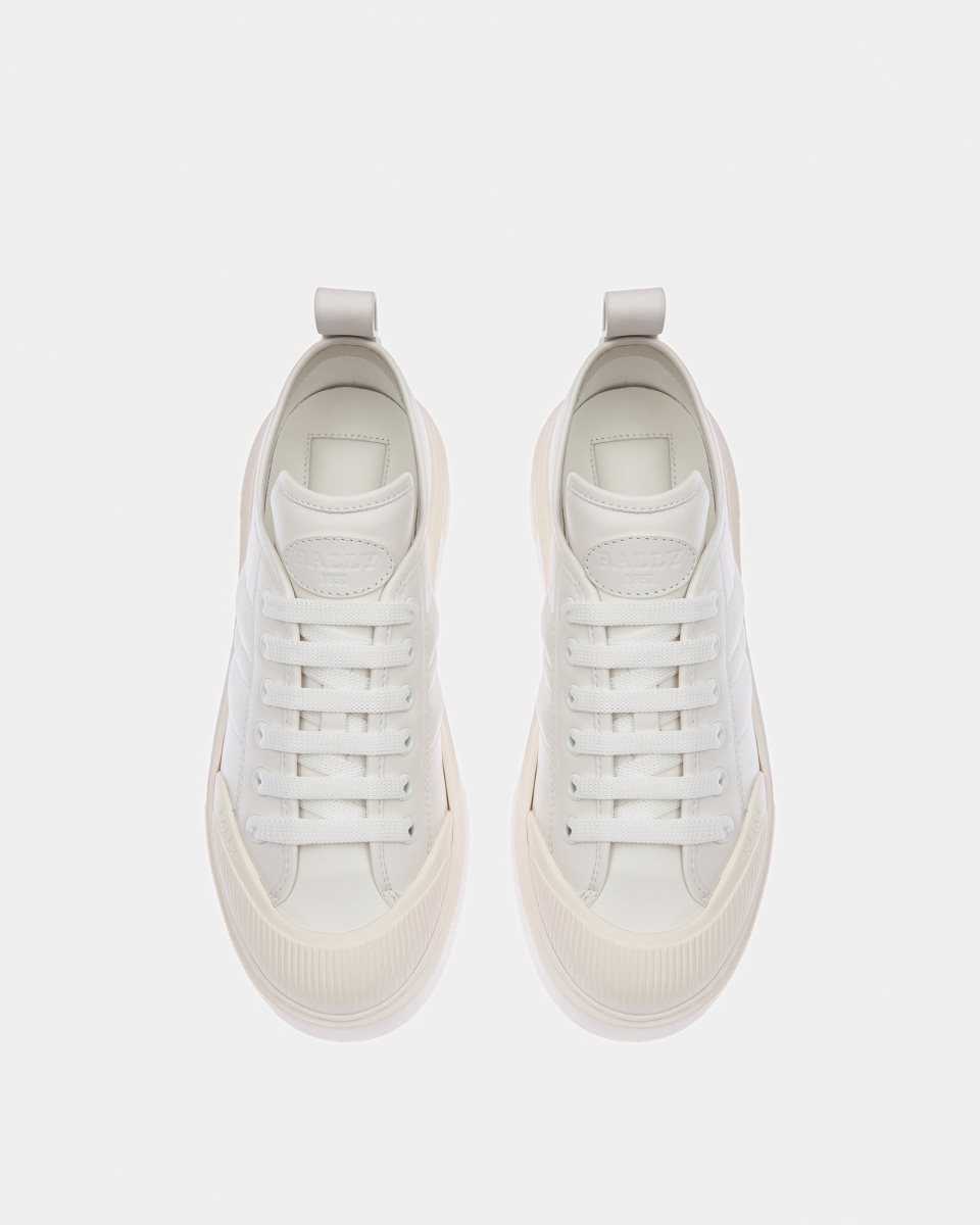 Bally Medyn Leather Sneakers White | TNCRU5431