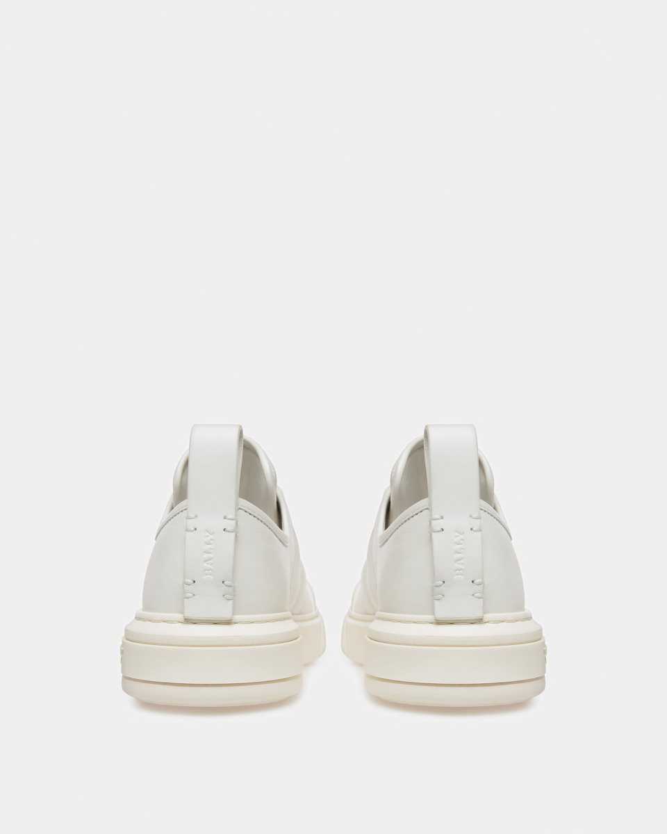 Bally Medyn Leather Sneakers White | TNCRU5431