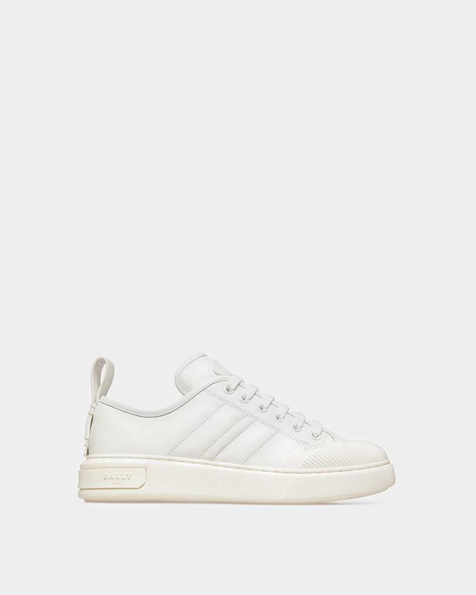 Bally Medyn Leather Sneakers White | TNCRU5431