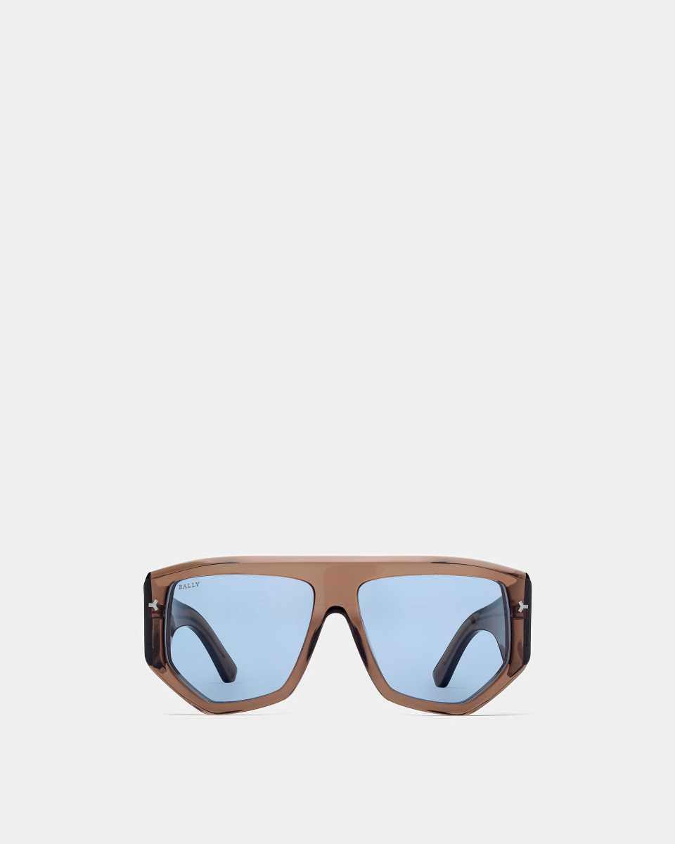 Bally Meg Geometric Full Rim Sunglasses Multicolor | GZTMP0563