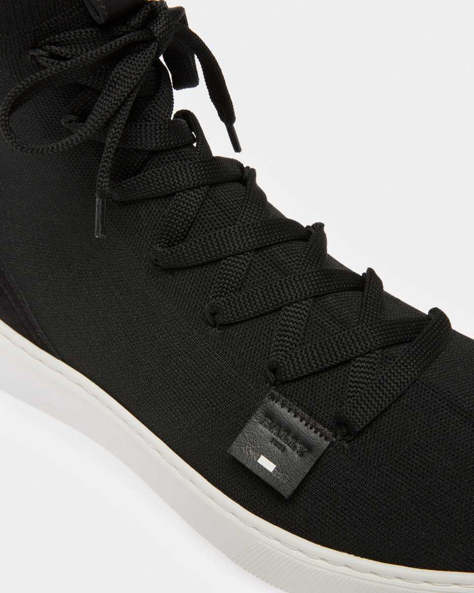 Bally Mitys Leather Sneakers Black | ODQRJ1275