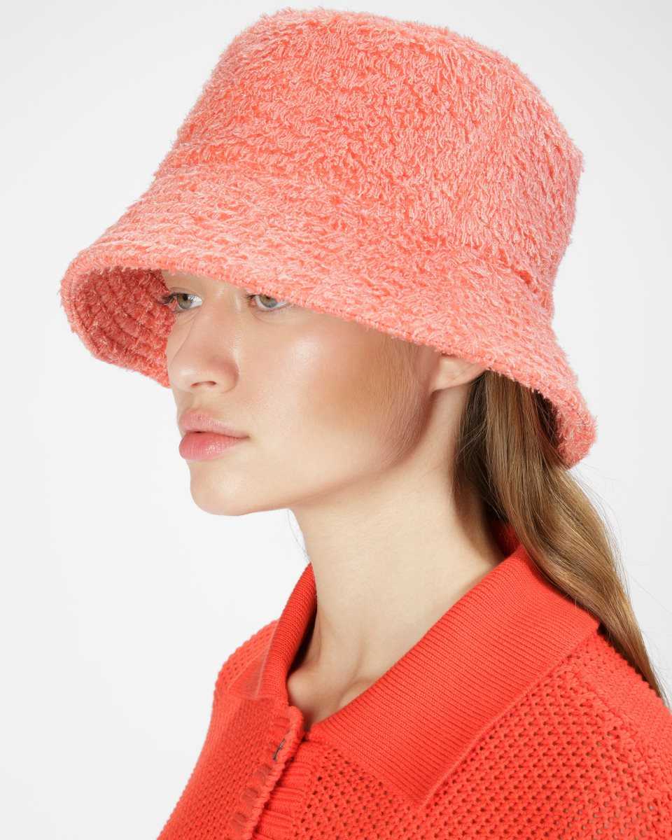 Bally Mixed Wool Hat Orange | JBHLQ3752