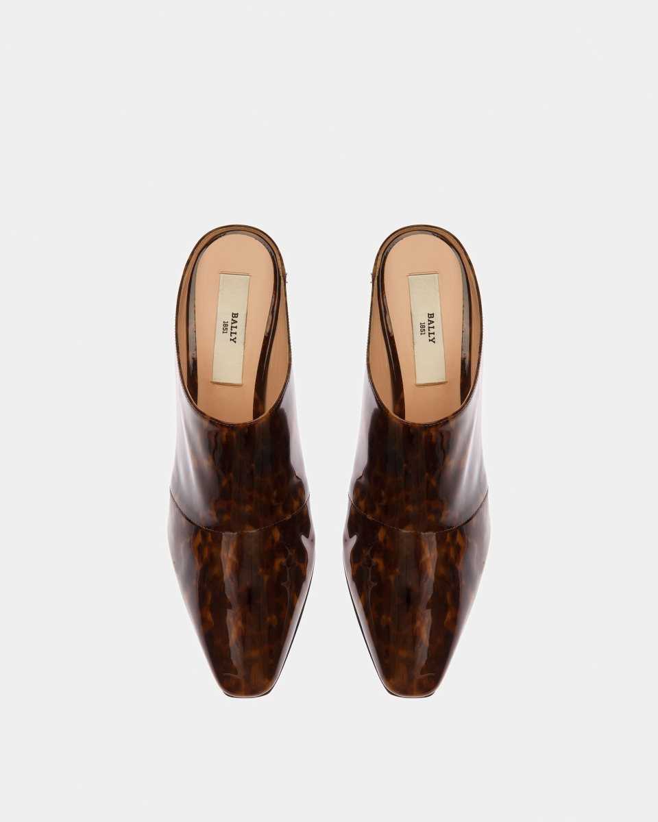 Bally Nadine Leather Pumps Brown | YUFXS2706